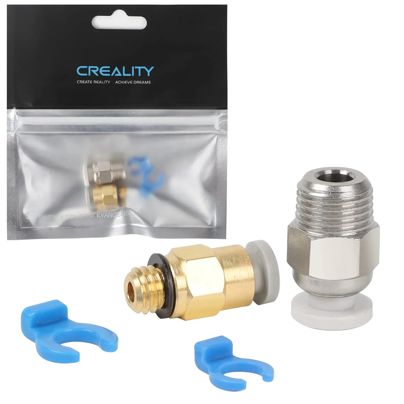 Bowden Tube - Oficjalne złączki pneumatyczne Creality PC4-M6 i
