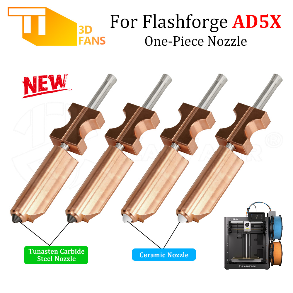 Nozzle Tungsten - Ulepszony, dwumetalowy, ceramiczny dysza do drukarki