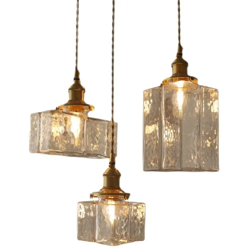 Glass Bed - # Rustykalne lampy sufitowe LED do