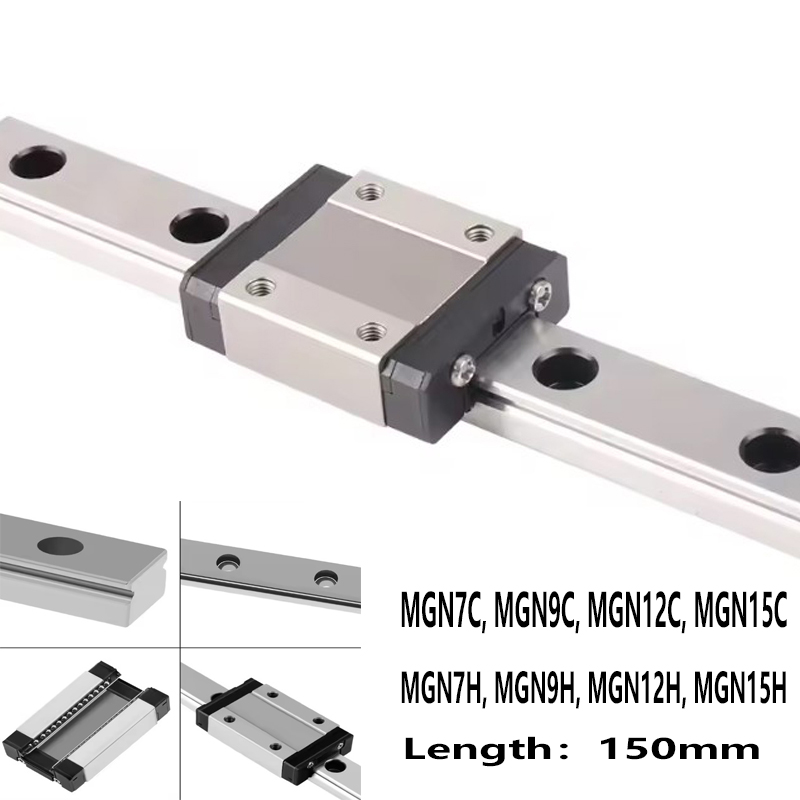 Linear Rail Mgn12H Set - 4 zestawy SMGN7H MGN9H MGN12H MGN15H