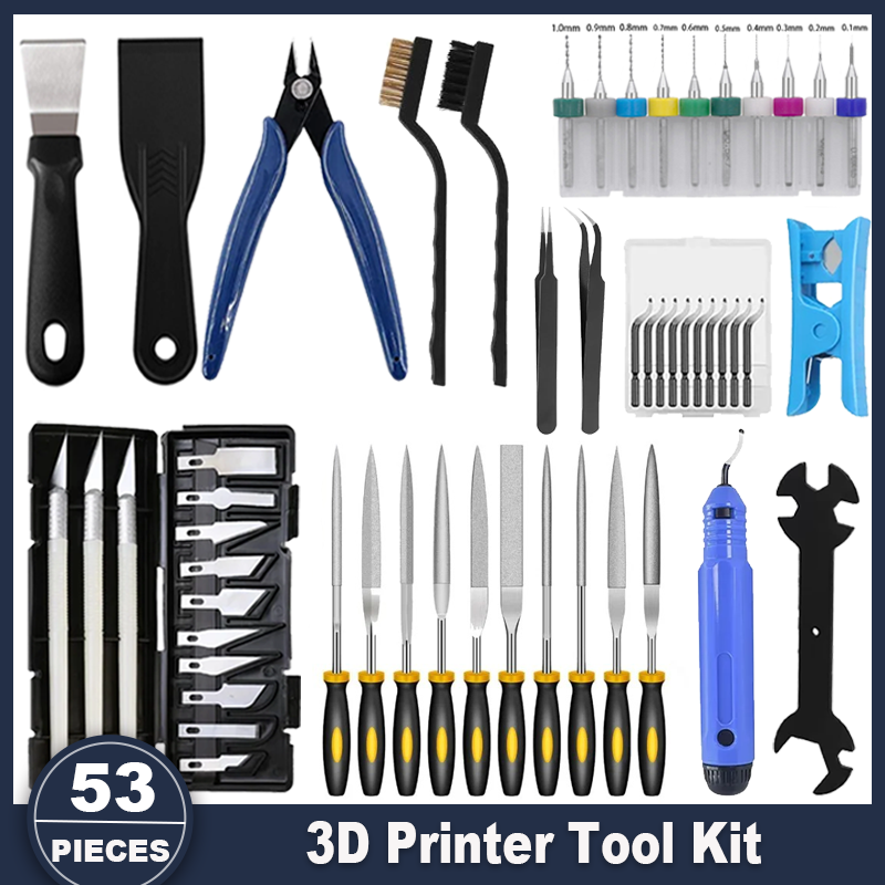 Fdm Printer - Zestaw narzędzi do drukarek 3D, 53