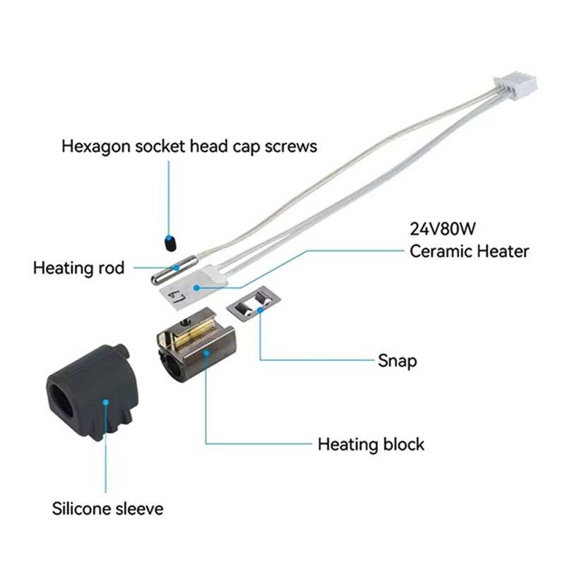 2 szt. Zestaw Hotendu 3 Max do – Hotend Assembly recenzja i cena
