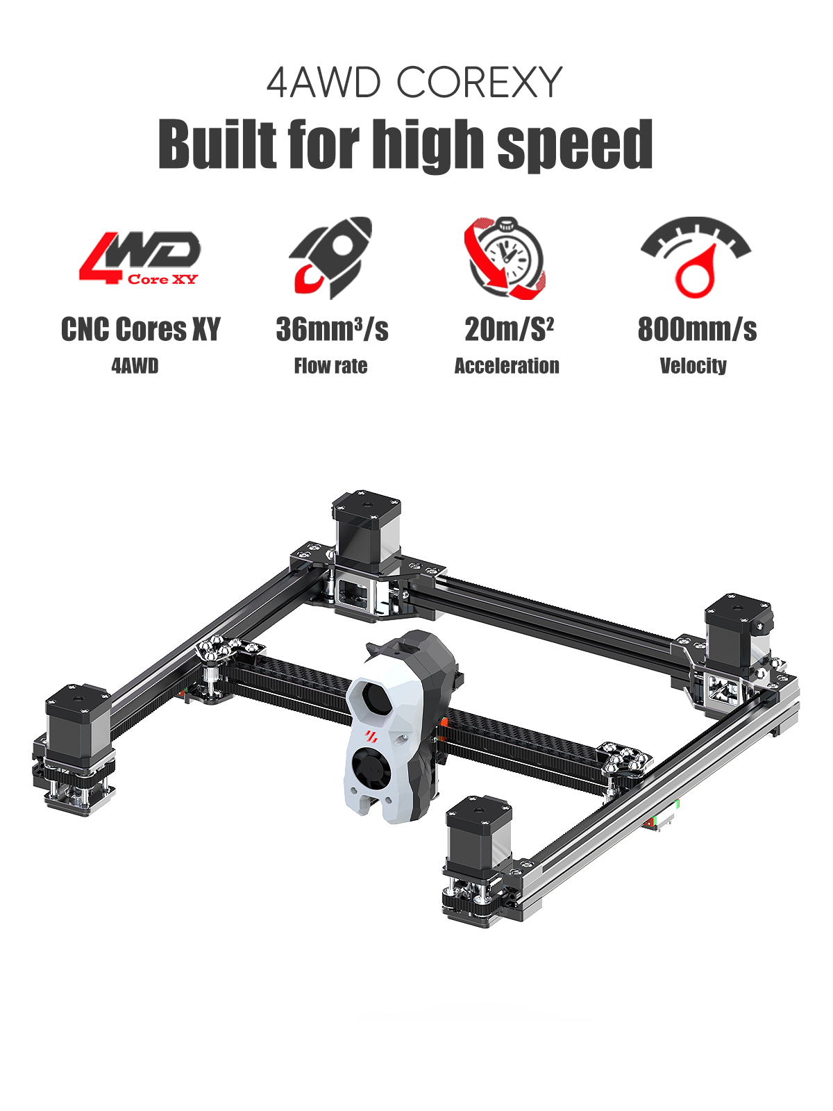 SIBOOR Voron Trident [Czerwiec – Corexy 3D Printer Kit recenzja i cena