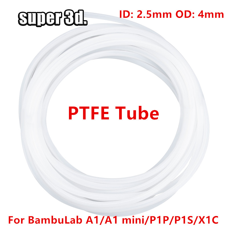 1/2/50M Rurka PTFE Bambu Lab I – Bowden Tube recenzja i cena
