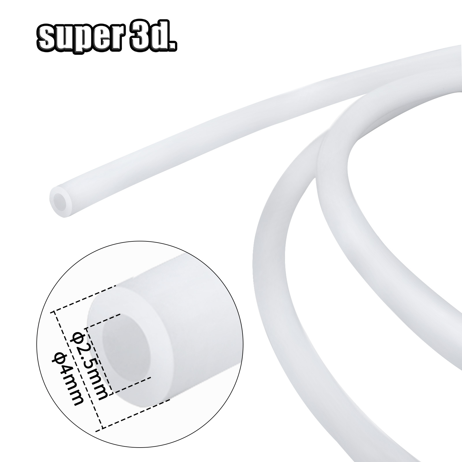 1/2/50M Rurka PTFE Bambu Lab I – Bowden Tube recenzja i cena