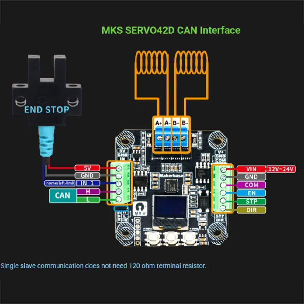 [AC18 Digital]/SERVO42D 40 CAN – Closed Loop Stepper Motor Nema 17 recenzja i cena