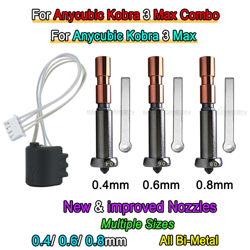 Nowa dysza ulepszona do Anycub – Hotend 0.4Mm recenzja i cena