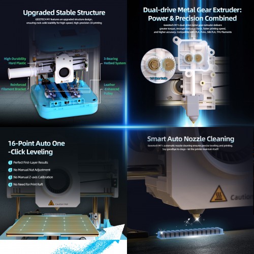Drukarka 3D FDM Geeetech M1S M – Fdm Printer recenzja i cena