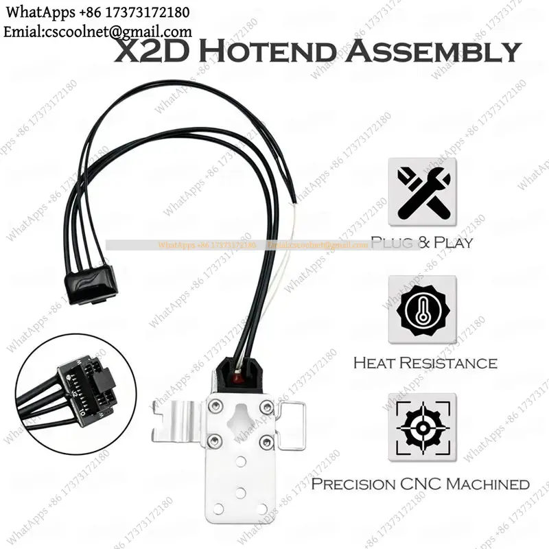 Zespół grzewczy hotendu JS02 3 – Hotend Assembly recenzja i cena