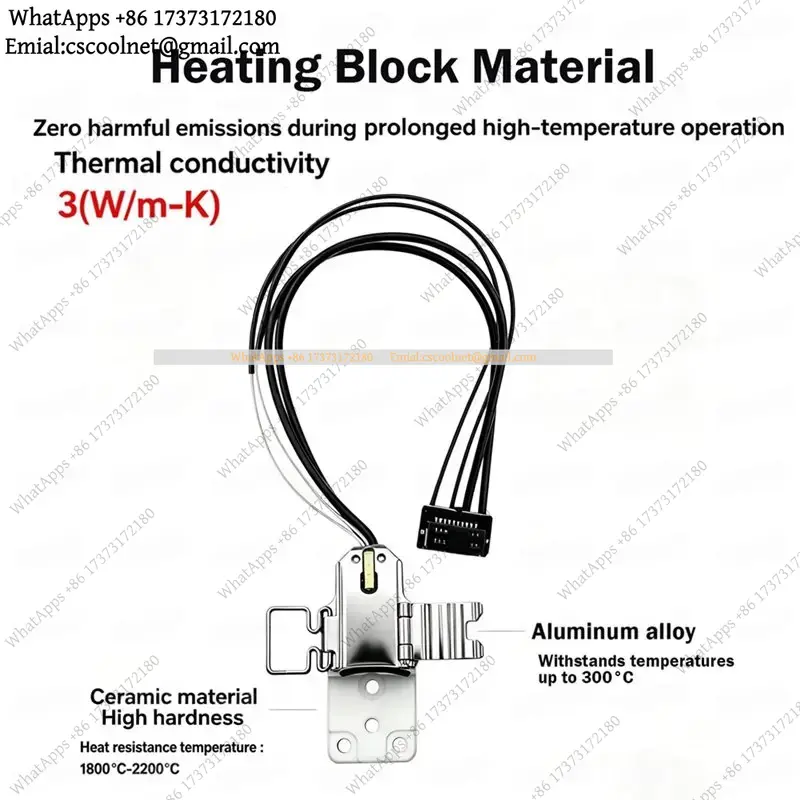Zespół grzewczy hotendu JS02 3 – Hotend Assembly recenzja i cena