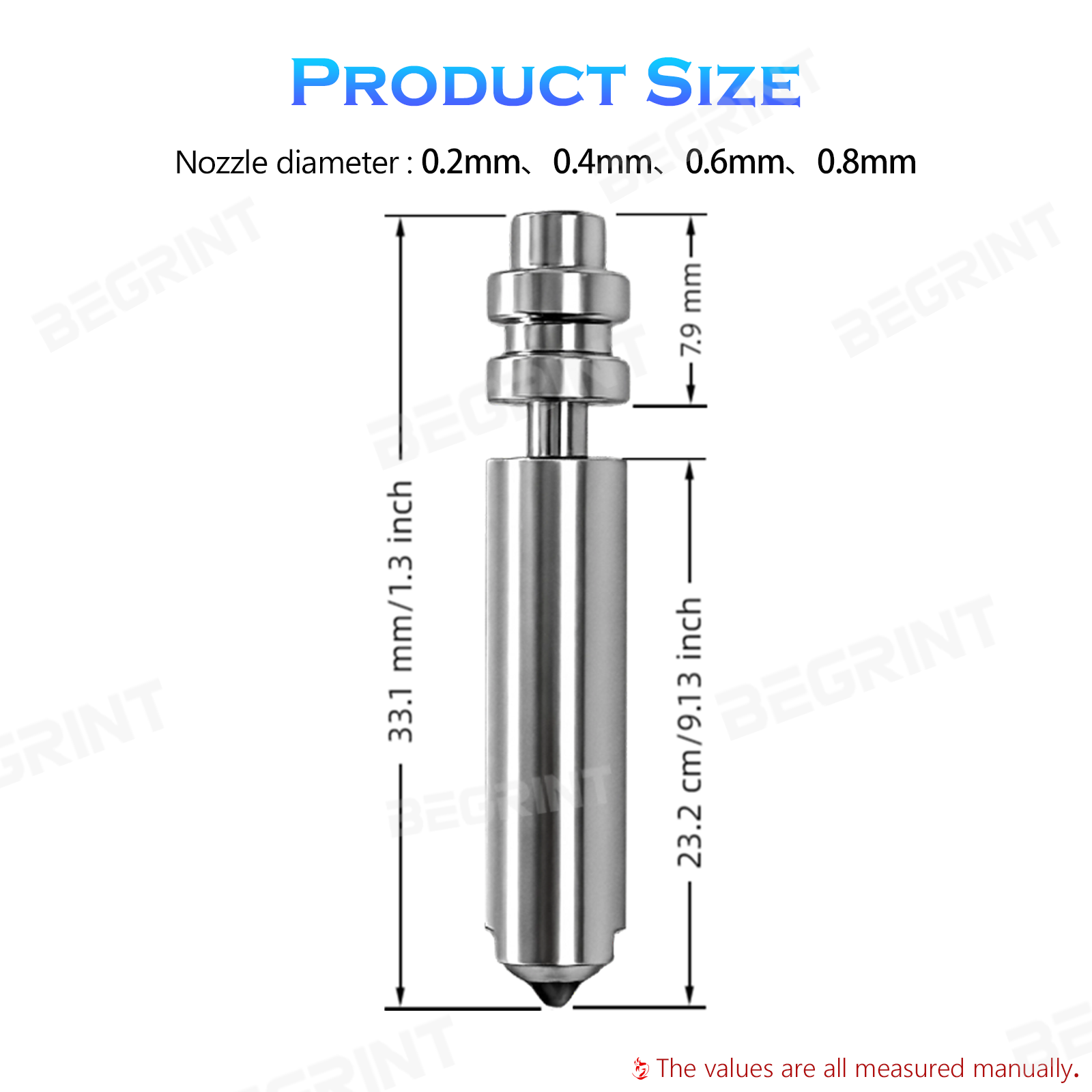 Dysze bimetalowe Heatbreak KX  – Hotend 0.4Mm recenzja i cena