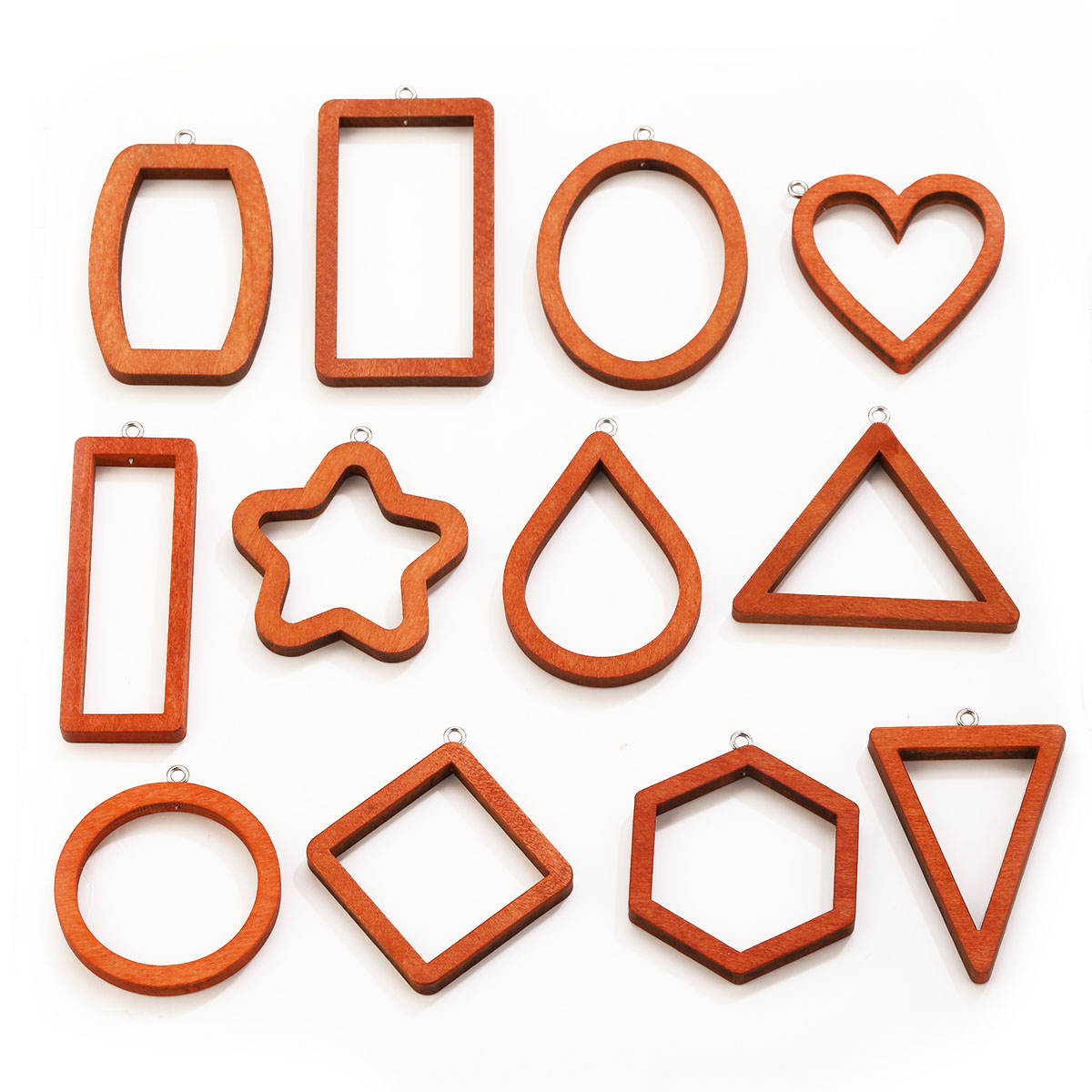 10 SZT. Drewniane geometryczne – Uv Resin recenzja i cena