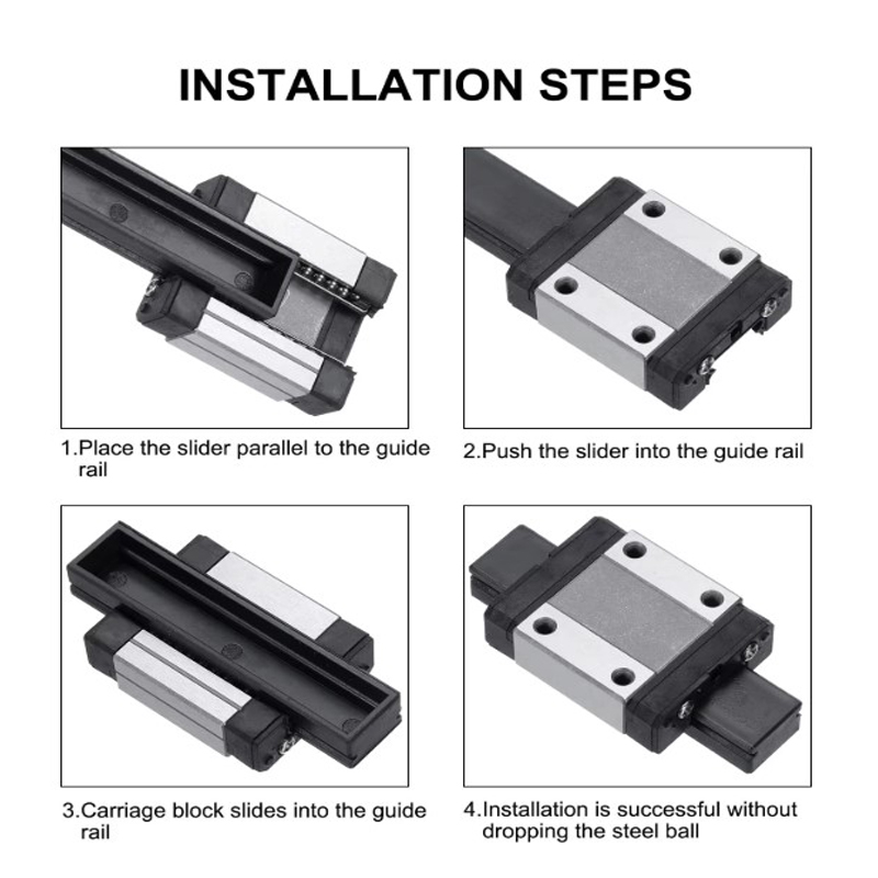 4 zestawy SMGN7H MGN9H MGN12H  – Linear Rail Mgn12H Set recenzja i cena